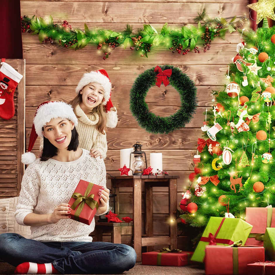 Christmas Decoration Wreath | 12 inch | Party Propz